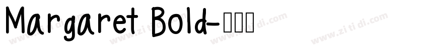 Margaret Bold字体转换